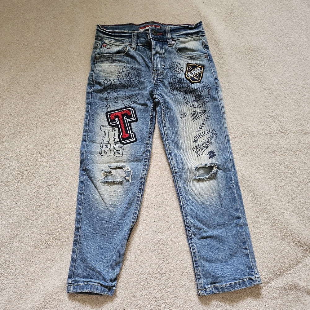 Distressed Tommy H jeans